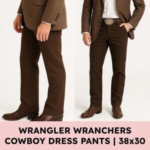 Wrangler Brown Dress Pants for Men